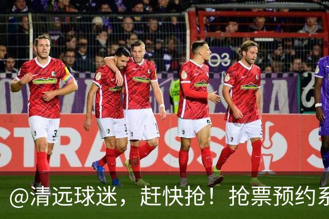 @清远球迷，赶快抢！抢票预约系统再次开放→